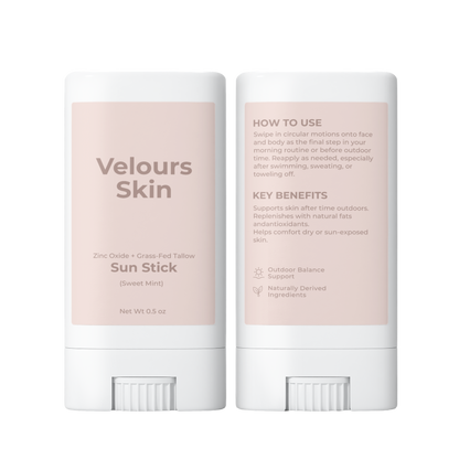 2 Pack Tallow Zinc Sun Stick